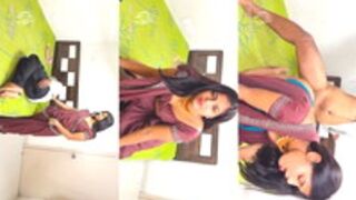 Horny Desi Bhabhi Handjob and Ridding Dick